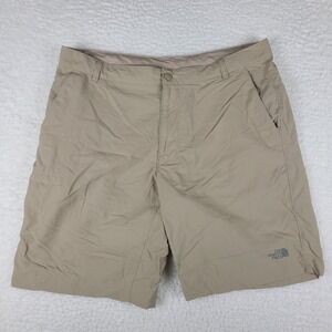 The North Face Shorts Mens 38 Dark Beige 10" Inseam Outdoor‎ Performance Chino